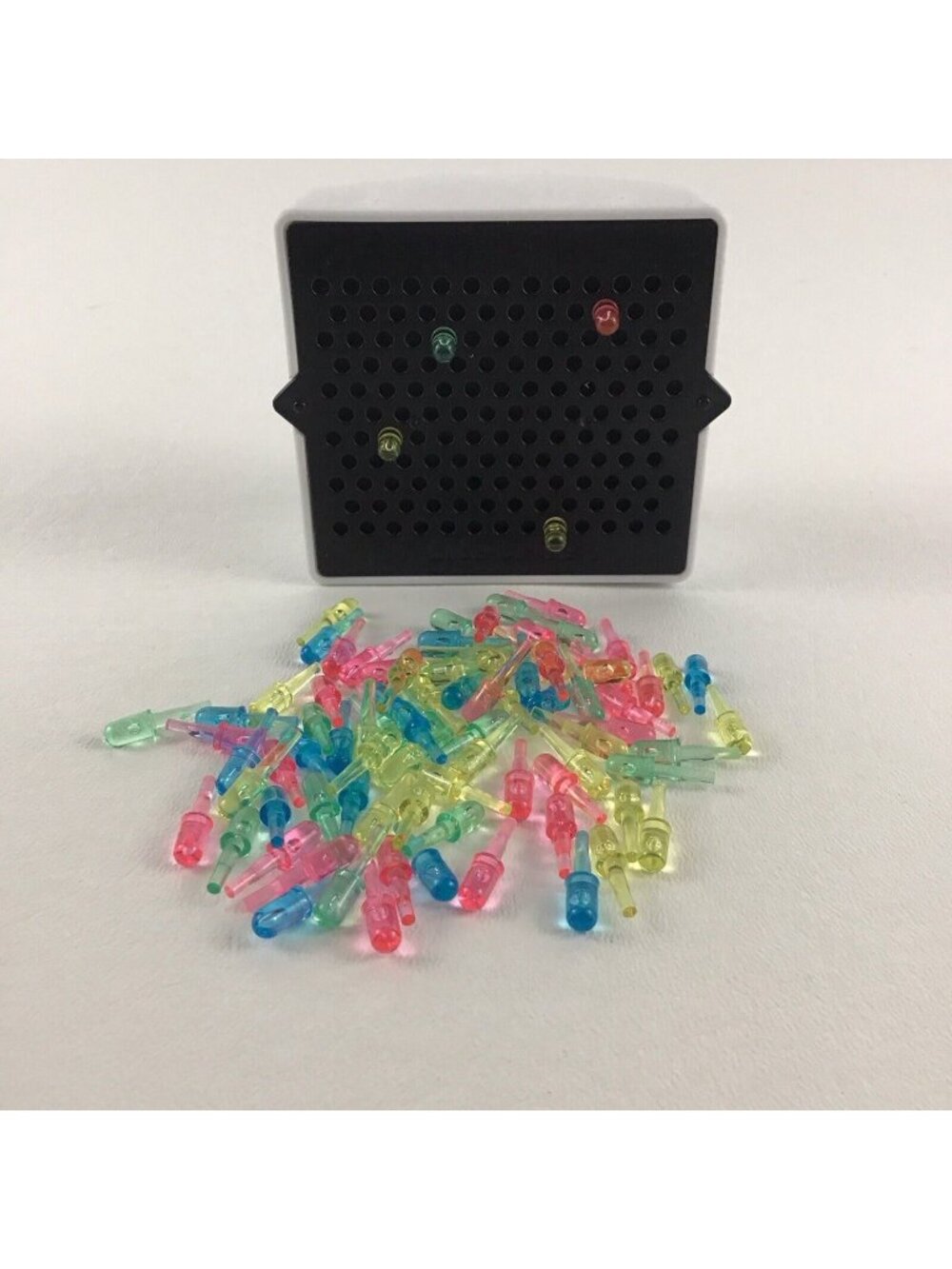 Lite Brite Mini Retro Toy Colorful Pegs Create Light Art Grid 2020 Hasbro TESTED
